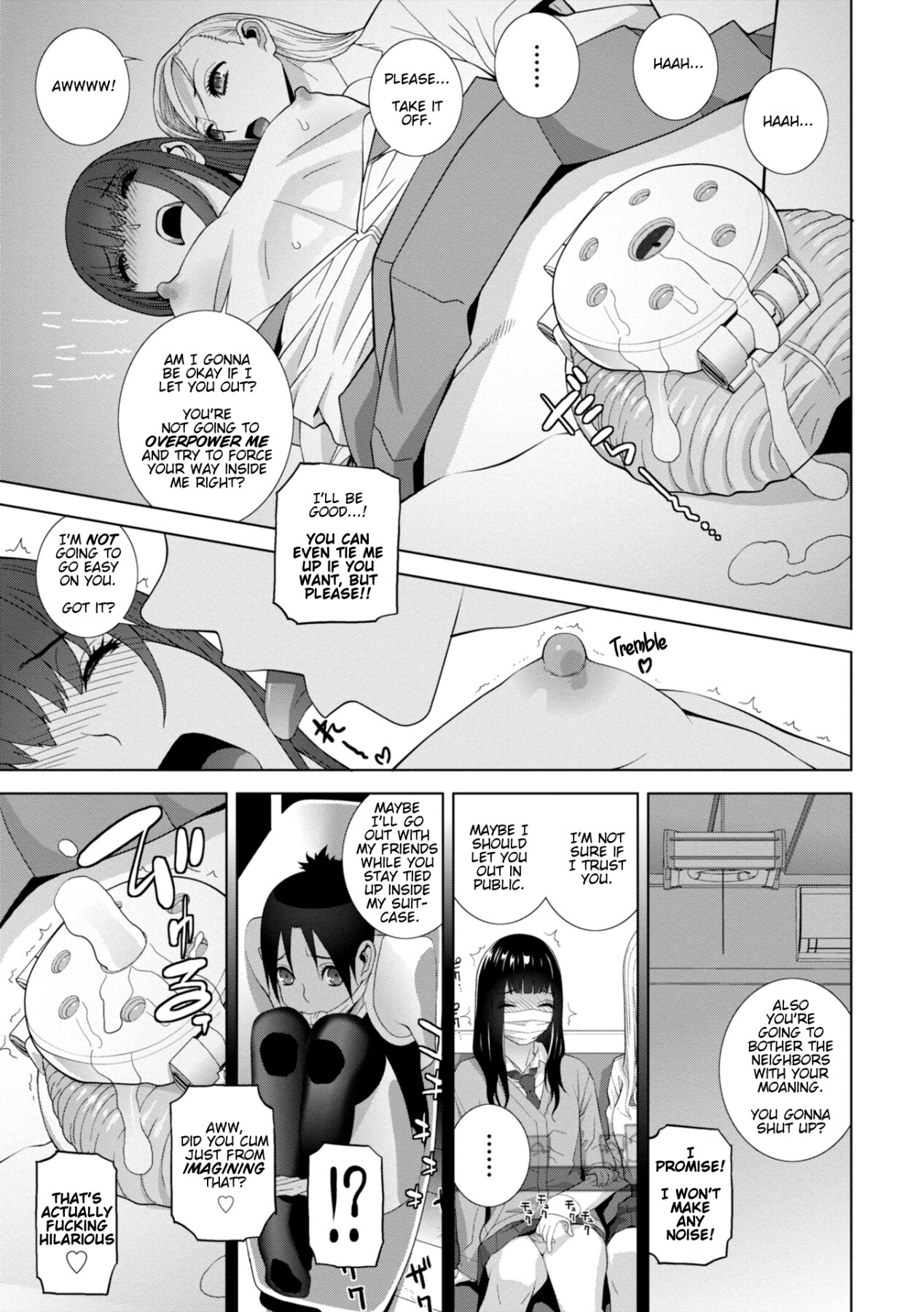 Hentai Manga Comic-Stepbrother Forced To Crossdress and Raped by Stepsister - Chapter 4: My Step-sis Controls My Cock!-Read-13